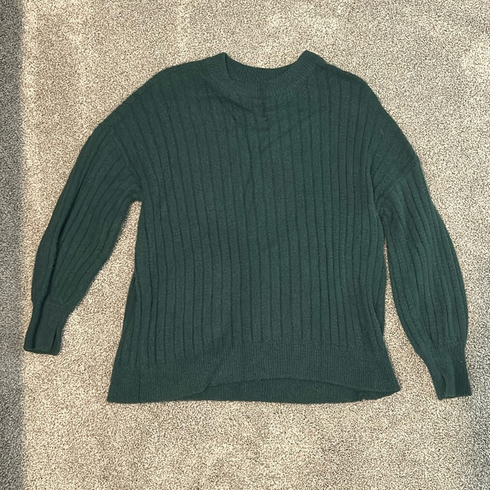Green sweater
